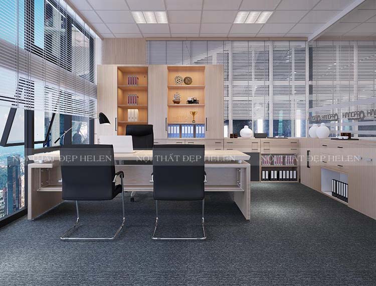 văn phòng nội thất đẹp helen