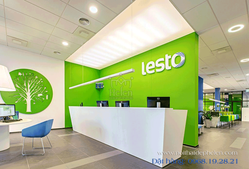 Xưởng sản xuất quầy lễ tân tại Hà Nội