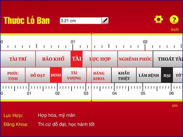 Nhiều phần mềm tra cứu, đo kích thước lỗ ban đẹp tải miễn phí, dùng trực tuyến