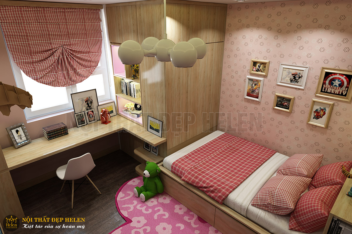 Căn hộ 1 phòng khách , 1 phòng ngủ Dolphil Plaza Trần Bình