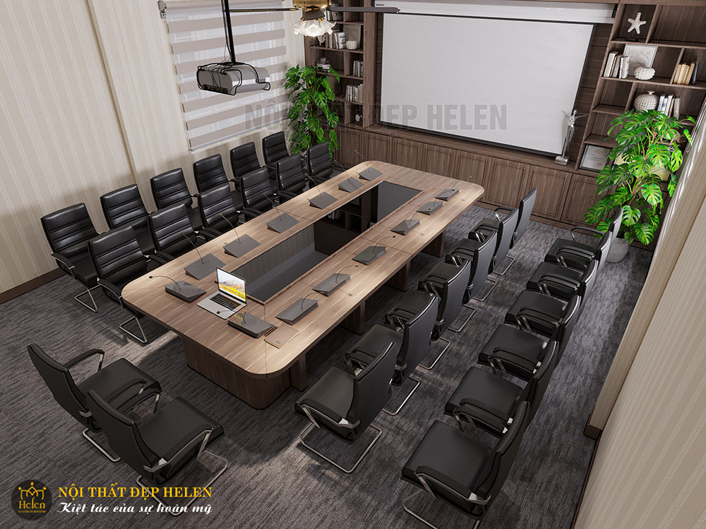 Thiết kế nội thất phòng họp hiện đại 2022