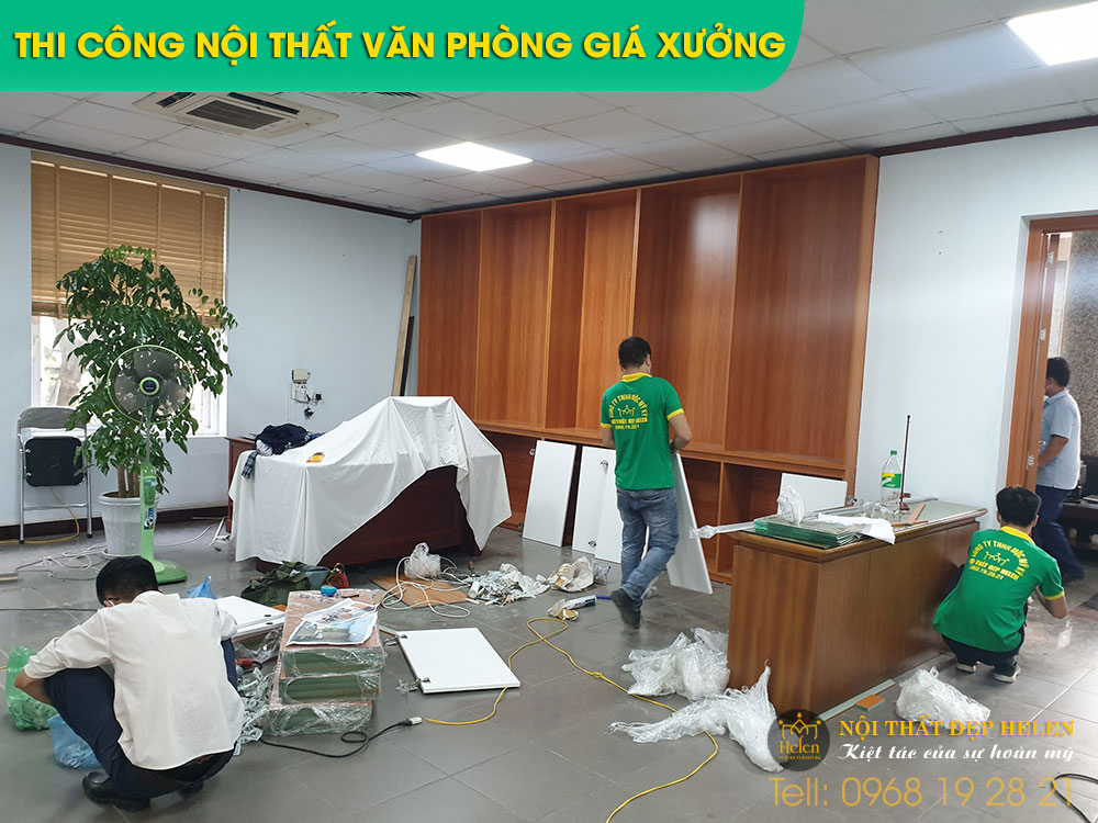 thi công nội thất văn phòng