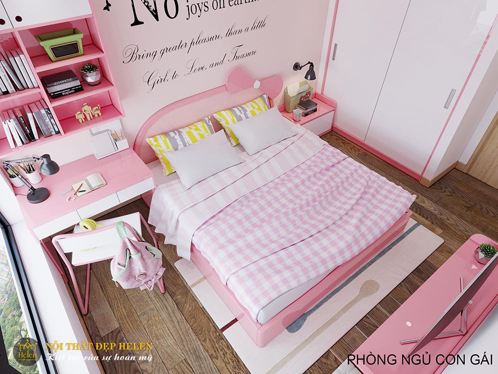 Thiết kế nội thất phòng ngủ cho bé gái hiện đại là một trong những điều quan trọng nhất cho việc tạo nên một không gian sống năng động và thú vị cho bé. Đến với chúng tôi, bạn sẽ được tận hưởng trọn vẹn những tiện ích và thiết kế thông minh nhất, để tạo nên một phòng ngủ hoàn hảo cho bé. Hãy click để xem hình ảnh và cảm nhận.