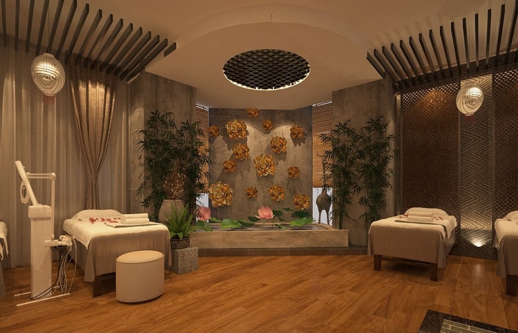 mẫu thiết kế nội thất spa