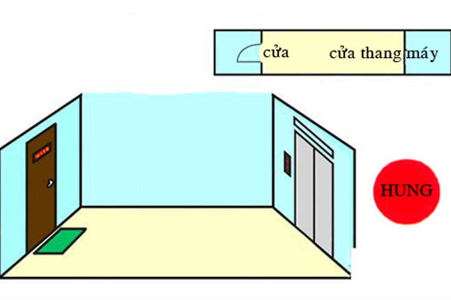 Phong thủy cần biết khi cửa chính chung cư đối diện thang máy