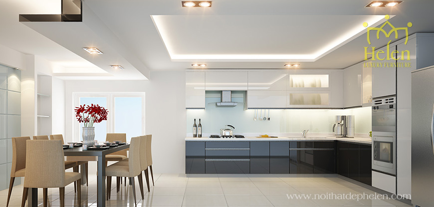 Những mẫu phòng bếp hiện đại, đẹp, độc & lạ xu hướng 2018