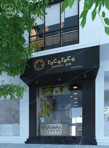 Thiết kế thi công nội thất Tocotoco Ô Chợ Dừa