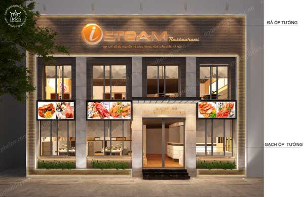 Thiết kế nội thất Nhà hàng iSteam