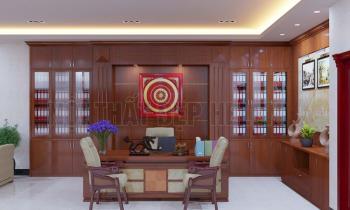 Bàn làm việc giám đốc 1m95 – HL03