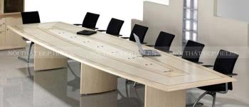 Bàn họp phong cách hiện đại phủ Melamine cao cấp, thiết kế tinh tế, khác biệt – HL82
