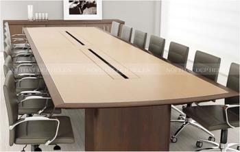 Bàn họp phủ Laminate đặc biệt cao cấp, thiết kế hiện đại đầy tinh tế – HL86