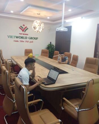Bàn họp văn phòng 12 ghế siêu hiện đại – HL140
