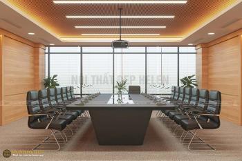 BÀN PHÒNG HỌP LỚN SIÊU CAO CẤP LAMINATE HL02