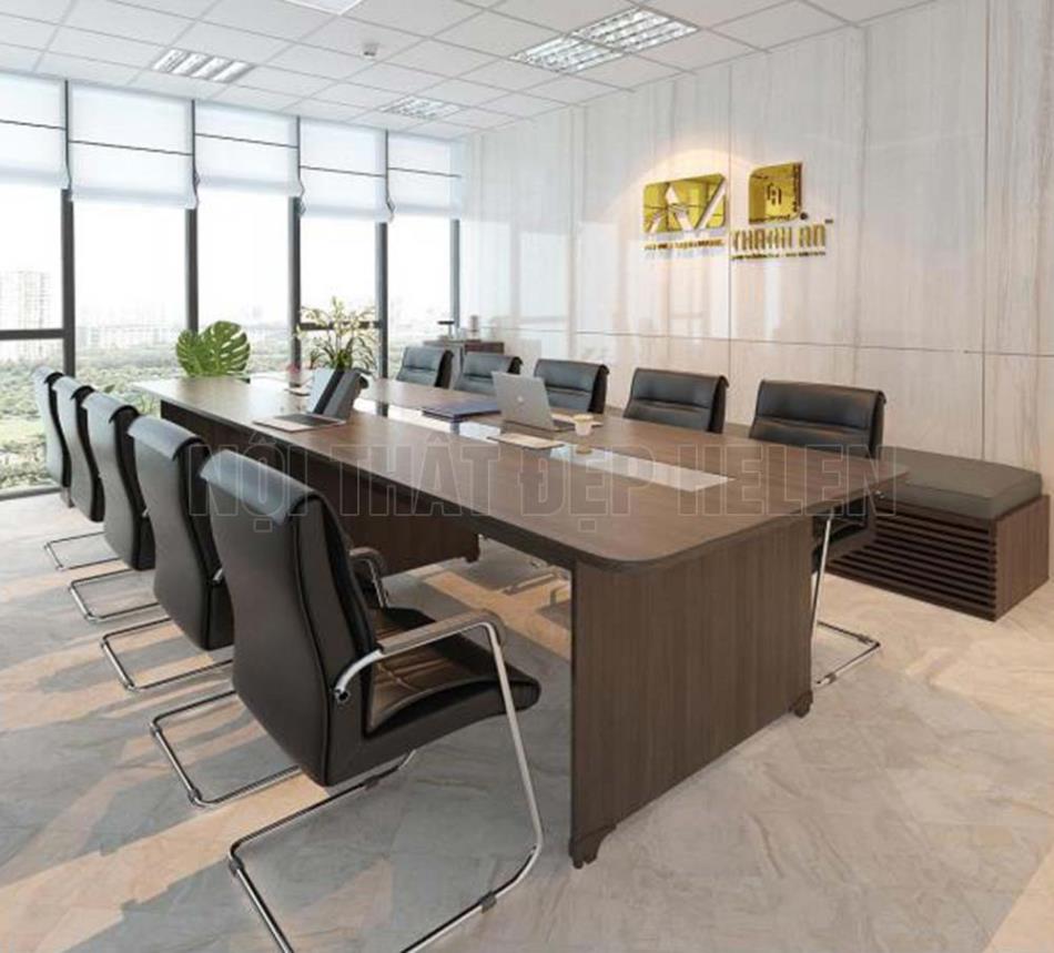 Bàn họp văn phòng phủ Veneer rất cao cấp, thiết kế hiện đại, tinh tế, khác biệt – HL126